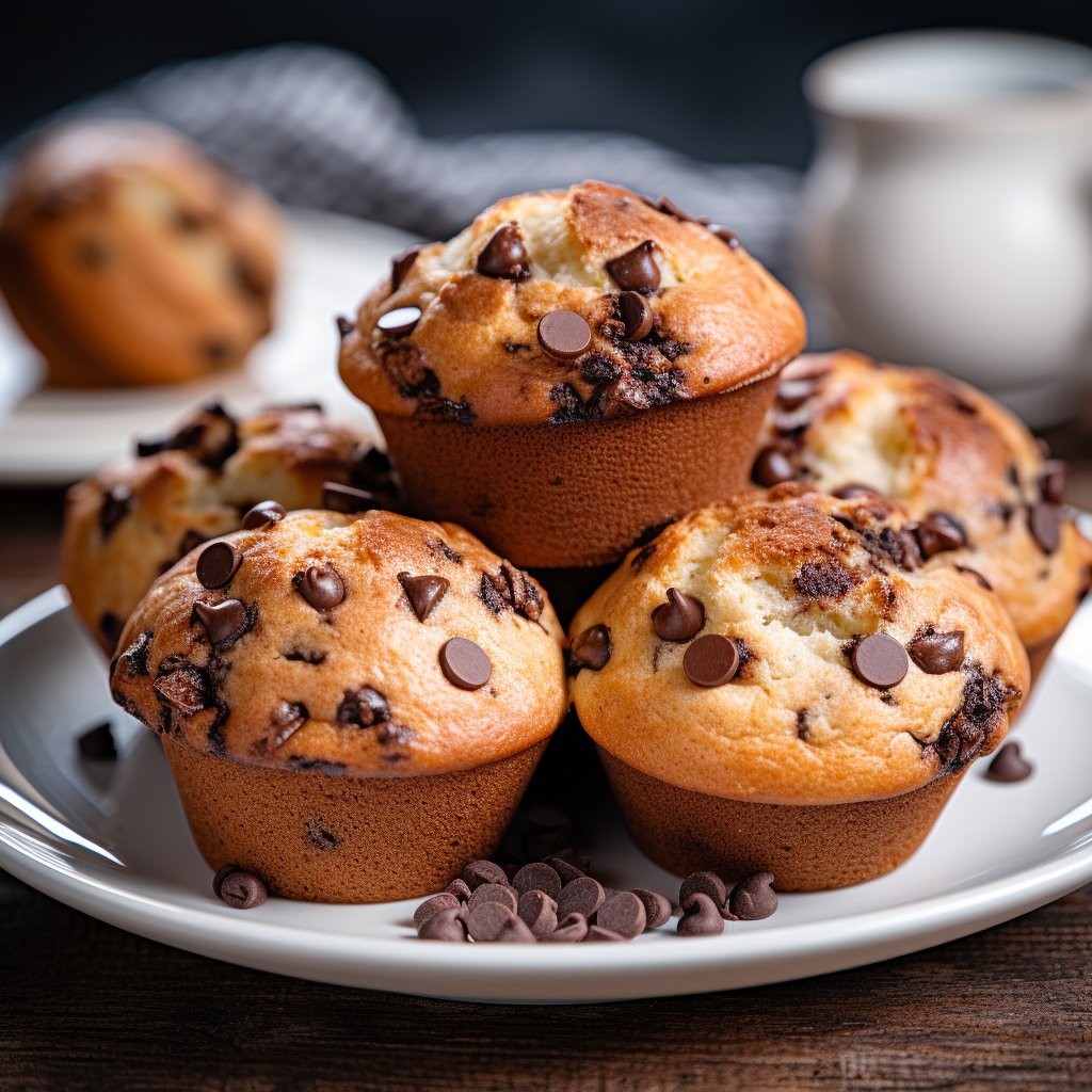 Chocolate Chip Muffins - XO Jacqui