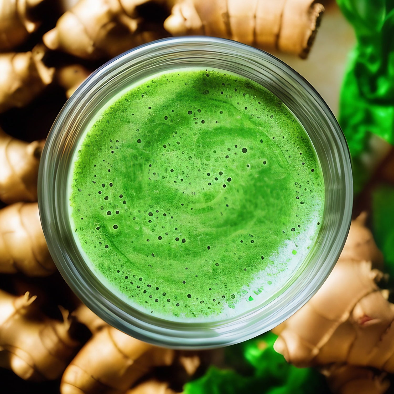 Gut Smoothie (Probiotic Green Ginger Smoothie) - XO Jacqui
