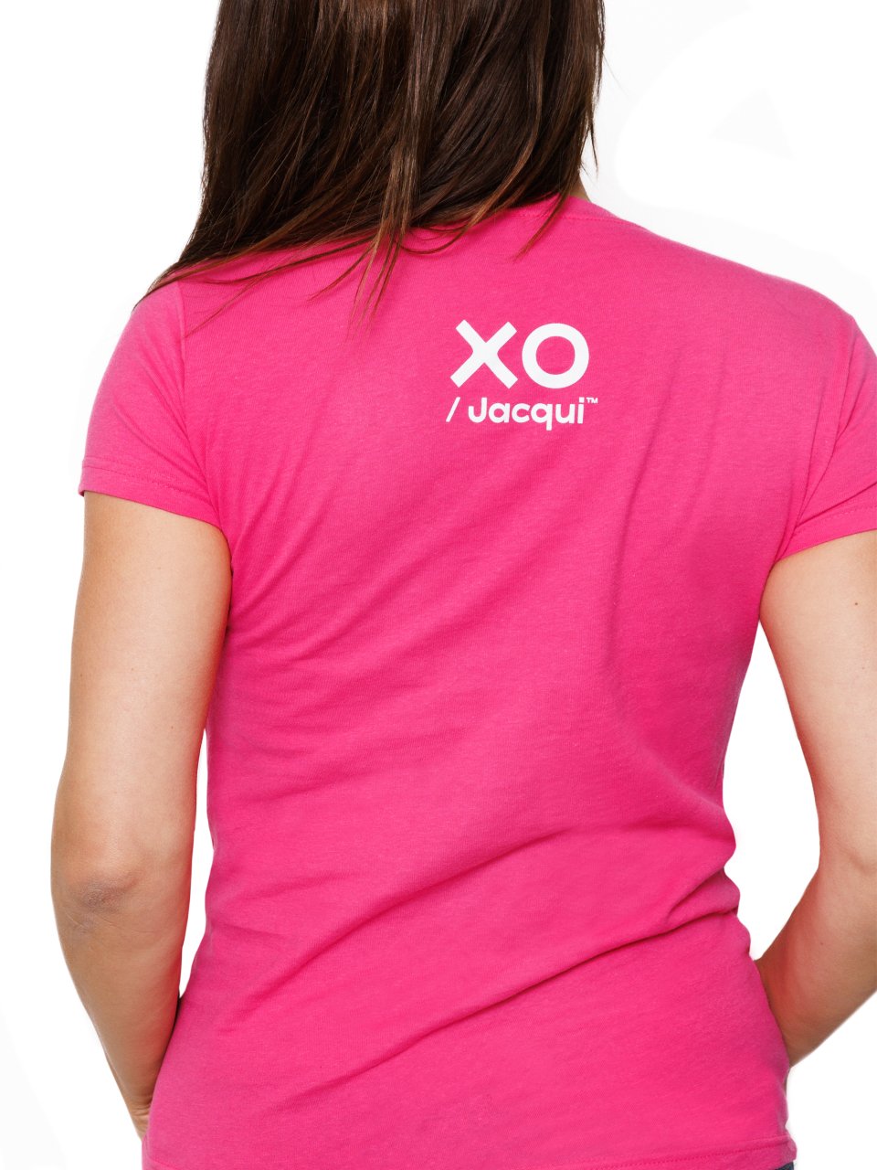 Menopositive Merch | XO Pink T-Shirt - XO Jacqui