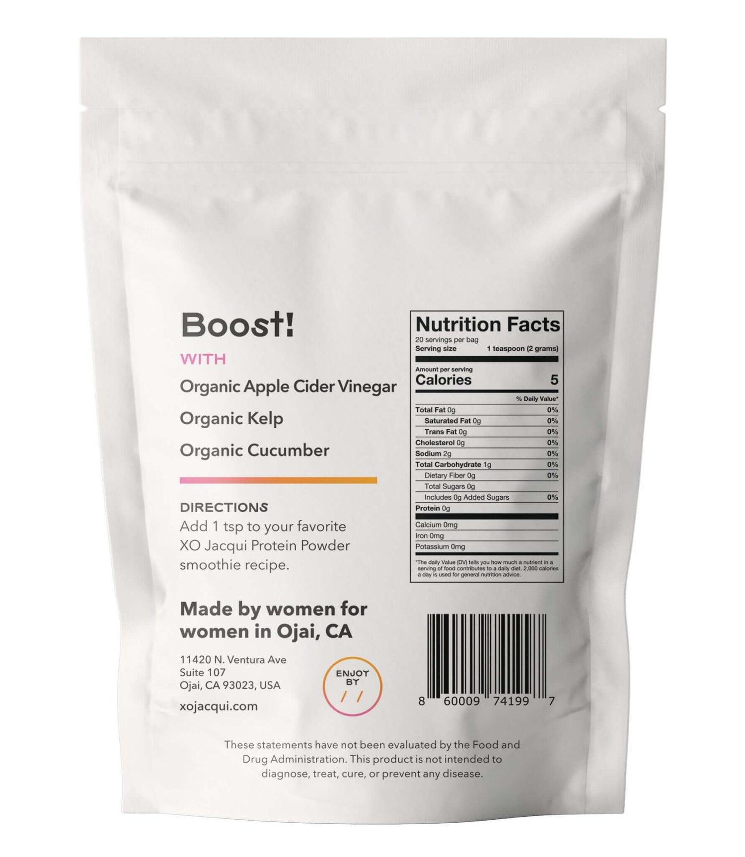 Power to the Pause | De-Puff Anti-Bloat Boost | De-Puff Boost - XO Jacqui