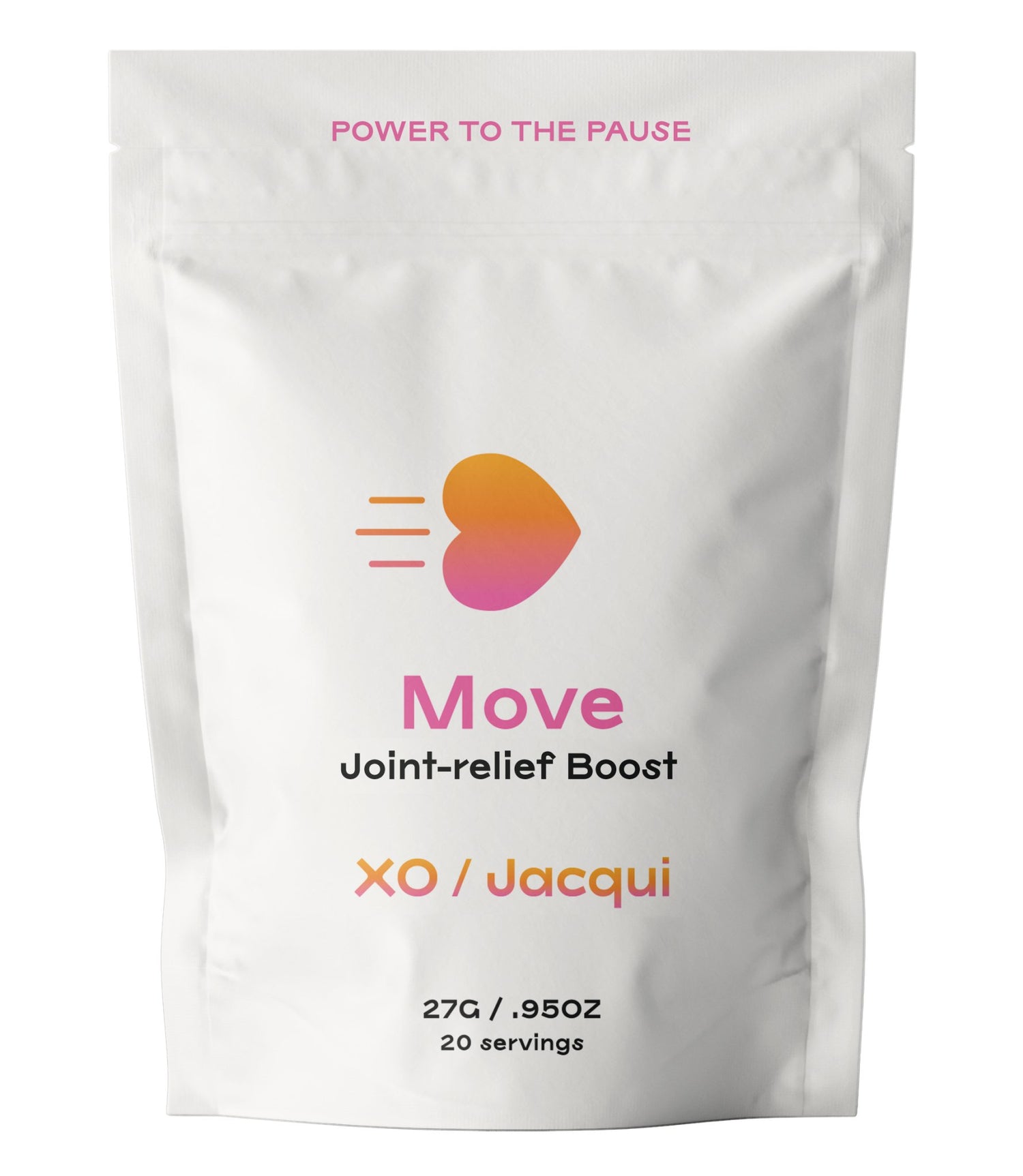 Power to the Pause | Move Joint-relief Boost | Move Boost - XO Jacqui