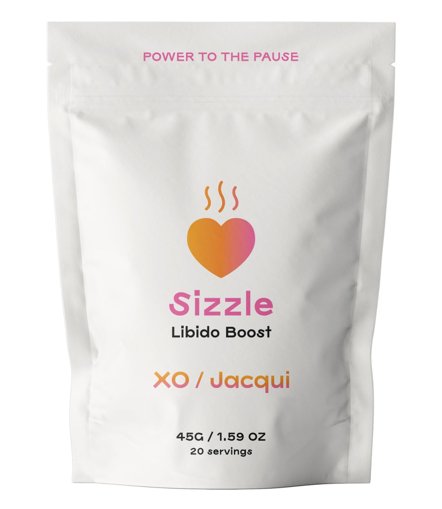 Power to the Pause | Sizzle Libido Boost | Sizzle Boost - XO Jacqui