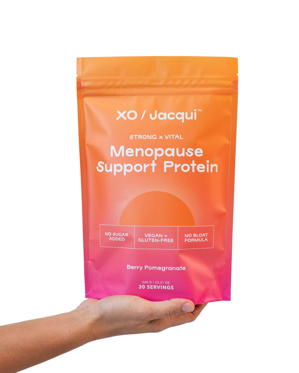 Strong + Vital | Menopause Support Protein Powder | Berry Pomegranate - XO Jacqui