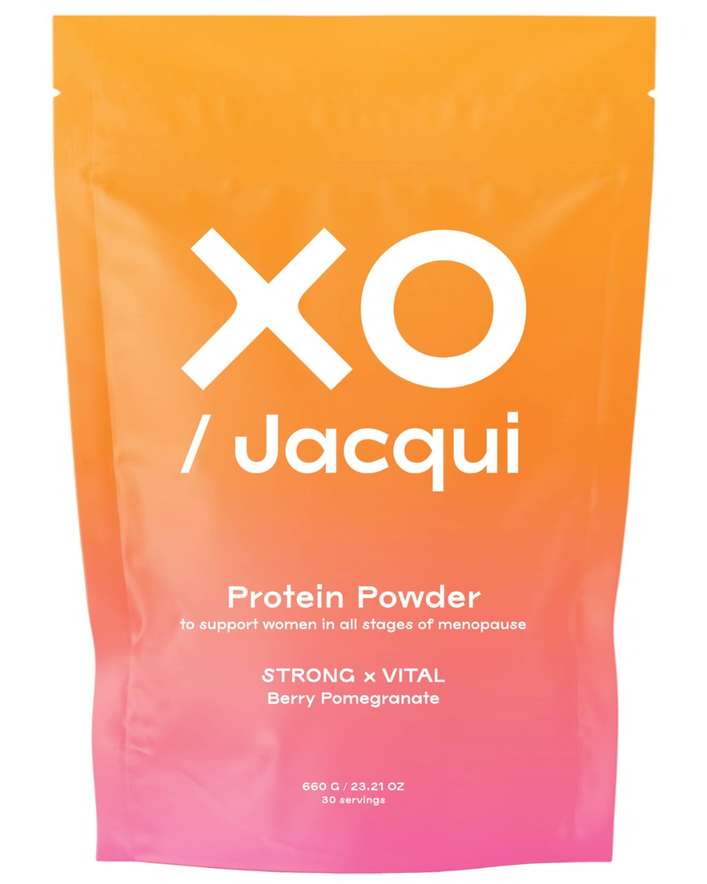 Strong + Vital | Menopause Support Protein Powder | Berry Pomegranate Protein Powder - XO Jacqui