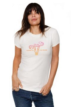 Menopositive Merch | Power to the Pause T-Shirt - XO Jacqui