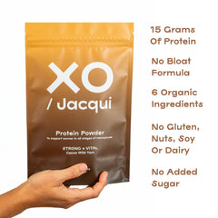 Strong + Vital | Menopause Support Protein Powder | Cacao Wild Yam - XO Jacqui