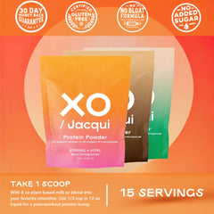 Strong + Vital | Menopause Support Protein Powder Mini Pack | Mini Variety Pack - XO Jacqui