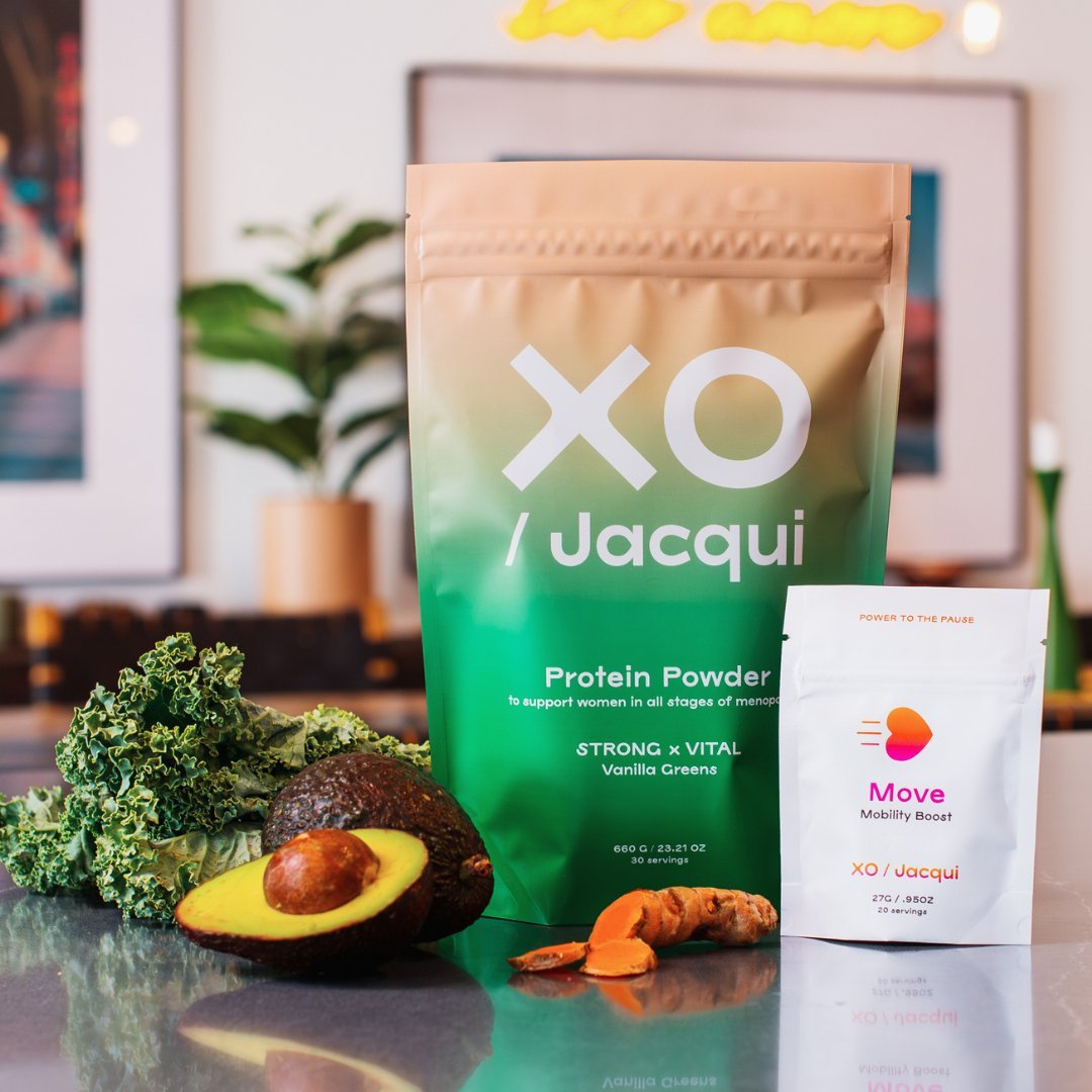 Strong + Vital | Menopause Support Protein Powder | Vanilla Greens - XO Jacqui