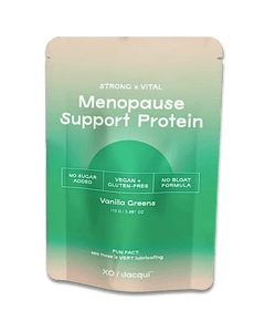 Strong + Vital | Menopause Support Protein Powder | Vanilla Greens - XO Jacqui