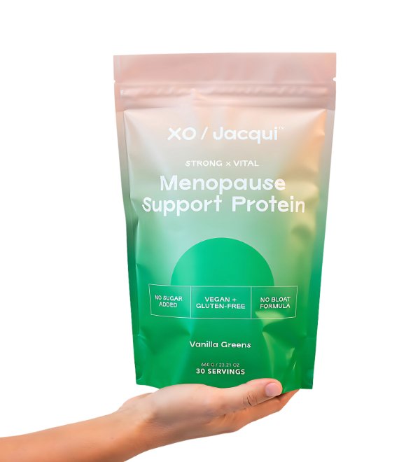 Strong + Vital | Menopause Support Protein Powder | Vanilla Greens - XO Jacqui